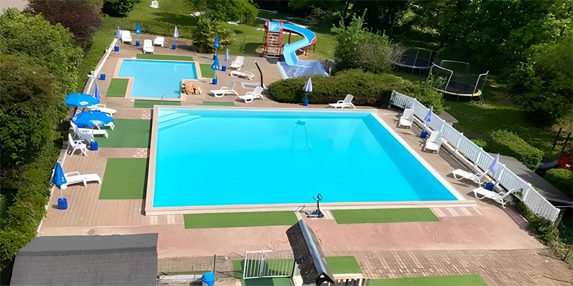 Camping Des Bains Saint-Honore-les-Bains Exterior foto